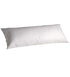 Artisan Hand Loomed Cotton Lumbar Pillow - Gray with Yellow Stitching - 16"x48" - ARCADIA HOME